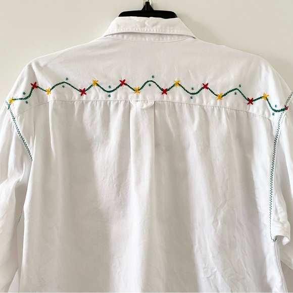 Vintage Levi’s Western Embroidered Button Down Shirt - Picture 8 of 10